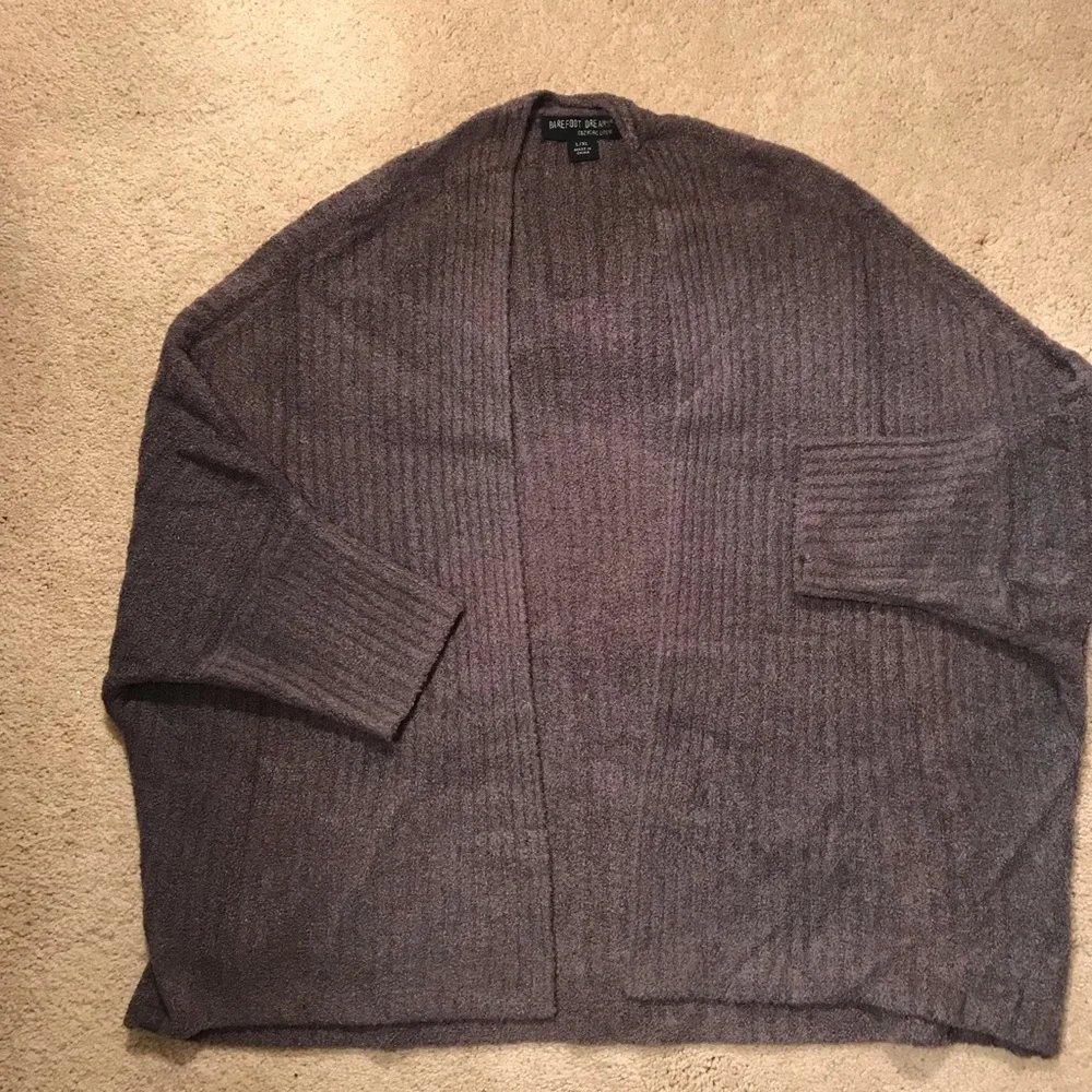 Barefoot Dreams CozyChic Lite Ribbed Shrug Cardi Size Large/XL